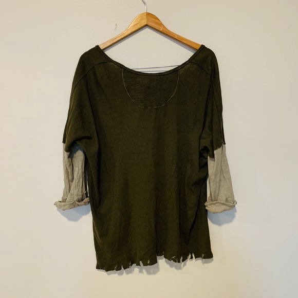 Free People We The Free Star Henley Top - Picture 3 of 6